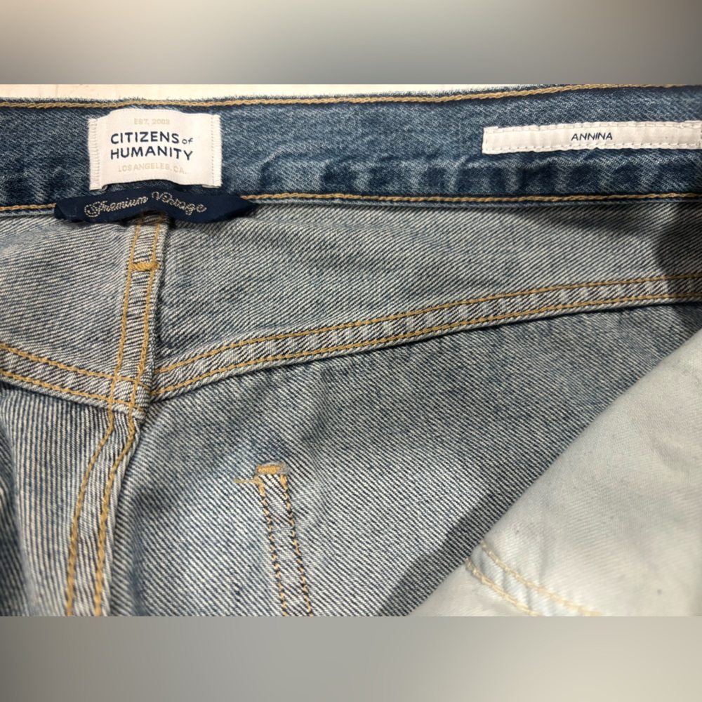 Citizens Of Humanity Annina Straight Wide Leg Jeans size 29 - Picture 4 of 16